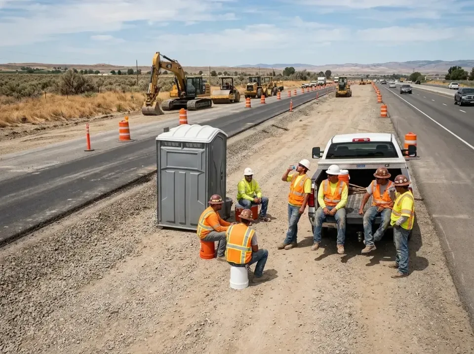 highway-road-construction-crew-007 — frequently asked questions, Porta Potty and Restroom Rentals in Lake Monticello, VA